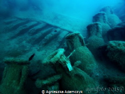 The Bou Ferrer shipwreck, in Villajoyosa. ( Olympus E-Pl5... by Agnieszka Adamczyk 
